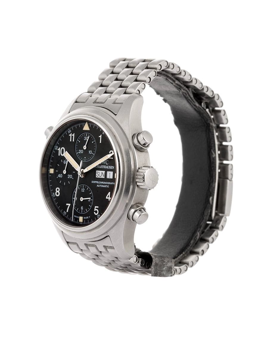 IWC DOPPELCHRONOGRAPH 42MM IN ACCIAIO REF. 3713