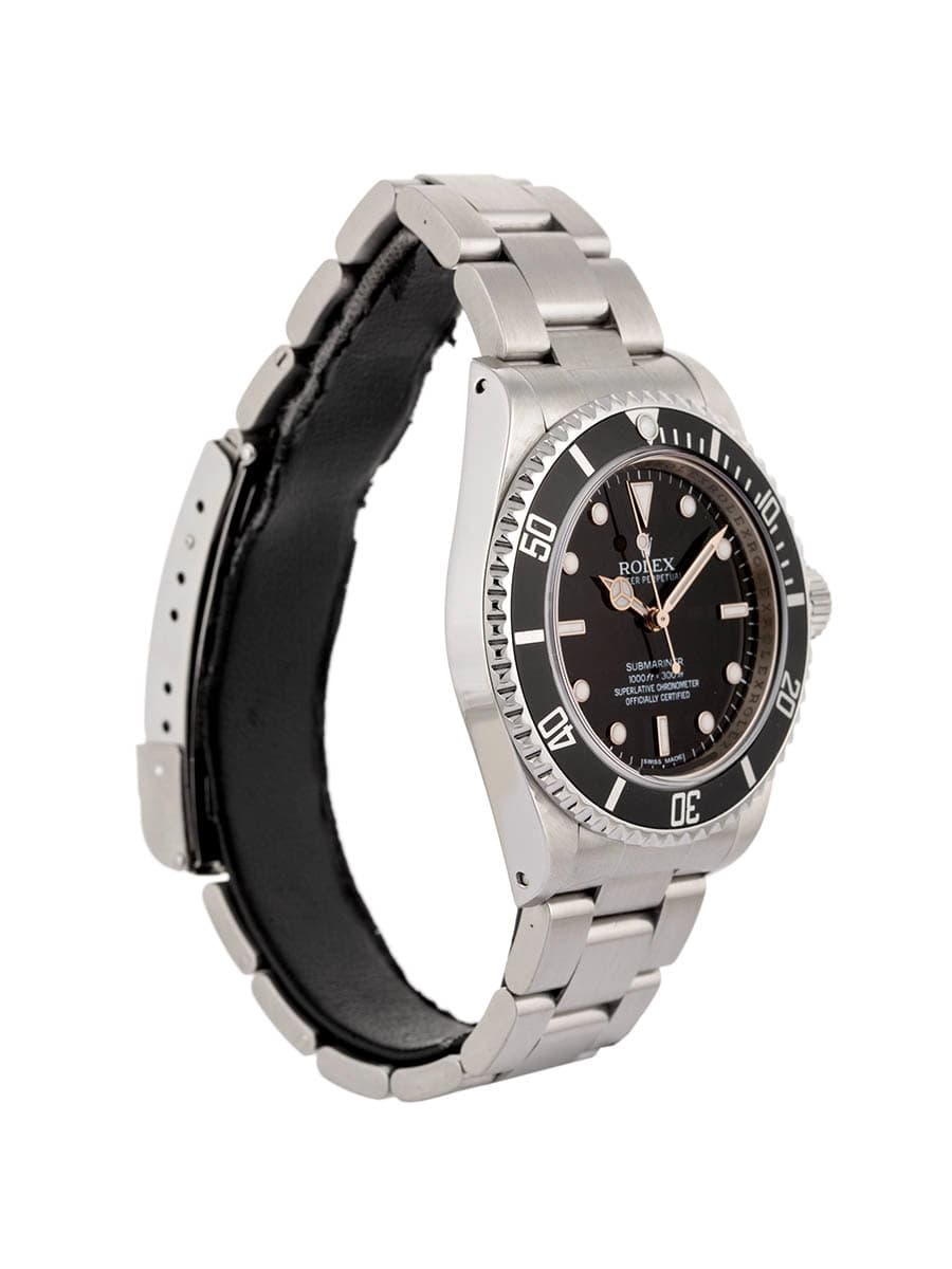 ROLEX SUBMARINER NO DATA 40MM IN ACCIAIO REF. 14060M