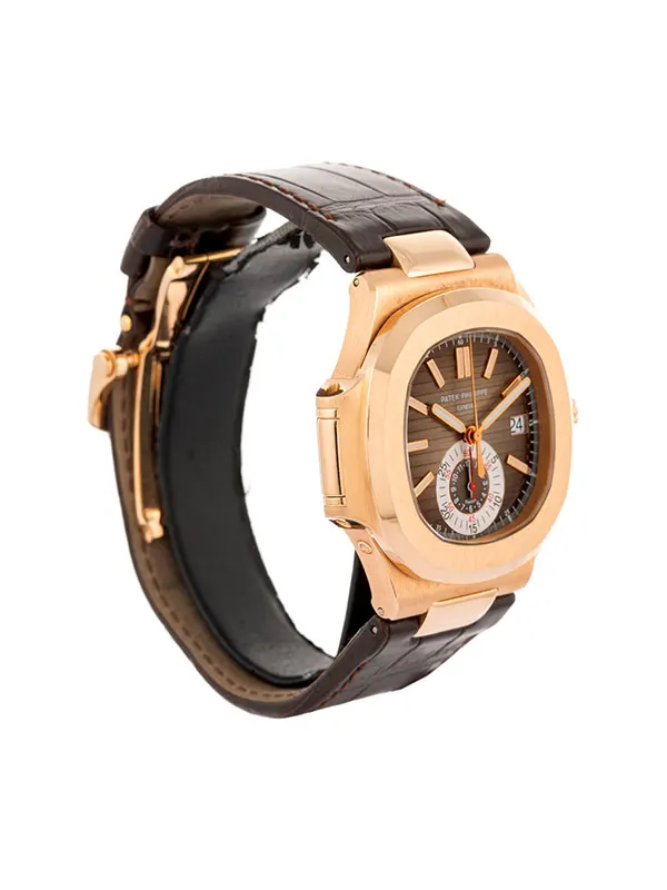 PATEK PHILIPPE NAUTILUS CHRONOGRAPH 40,5MM IN ORO ROSA 18KT REF. 5980R-001
