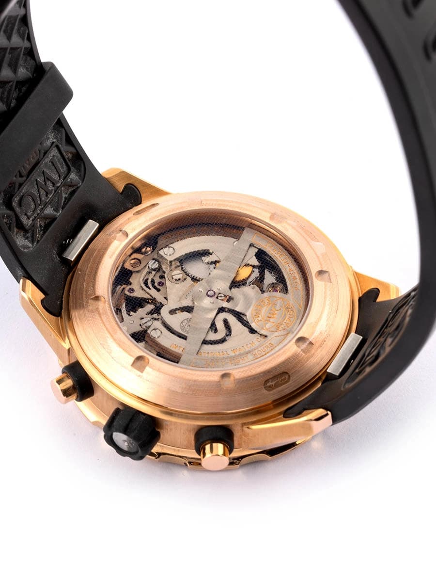 IWC AQUATIMER CHRONOGRAPH 44MM IN ORO ROSA 18KT E CAUCCIU' REF. IW376903