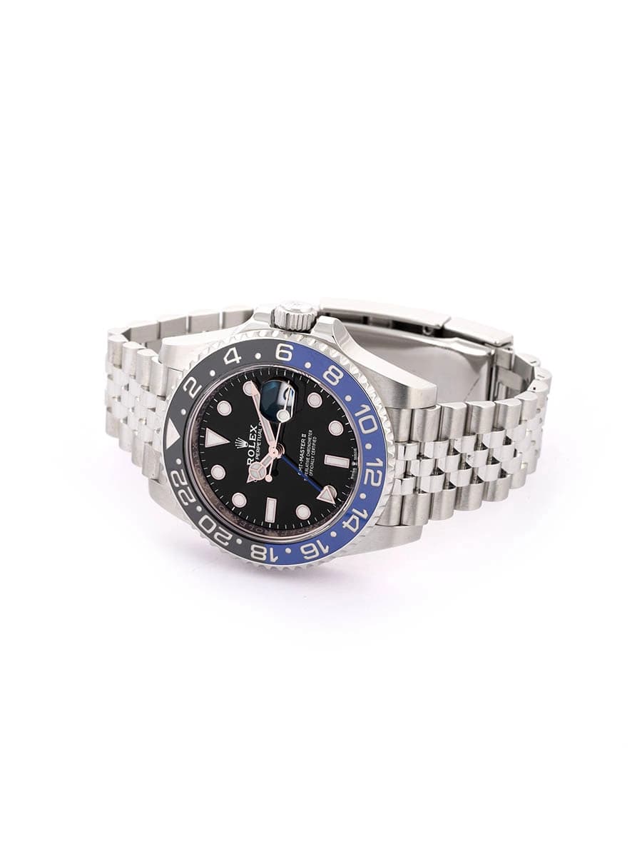 ROLEX GMT-MASTER II BATMAN JUBILE' 40MM IN ACCIAIO REF. 126710BLNR