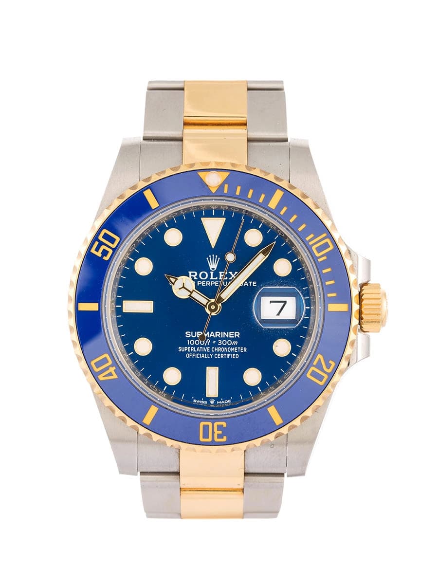 ROLEX SUBMARINER DATE 41MM IN ACCIAIO E ORO GIALLO 18KT REF. 126613LB