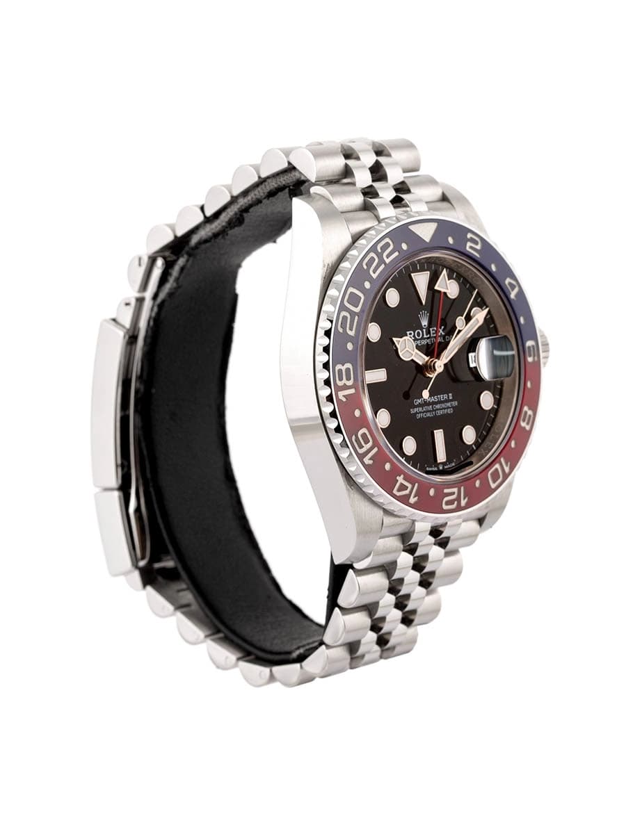 ROLEX GMT-MASTER II PEPSI JUBILE' 40MM IN ACCIAIO REF. 126710BLRO