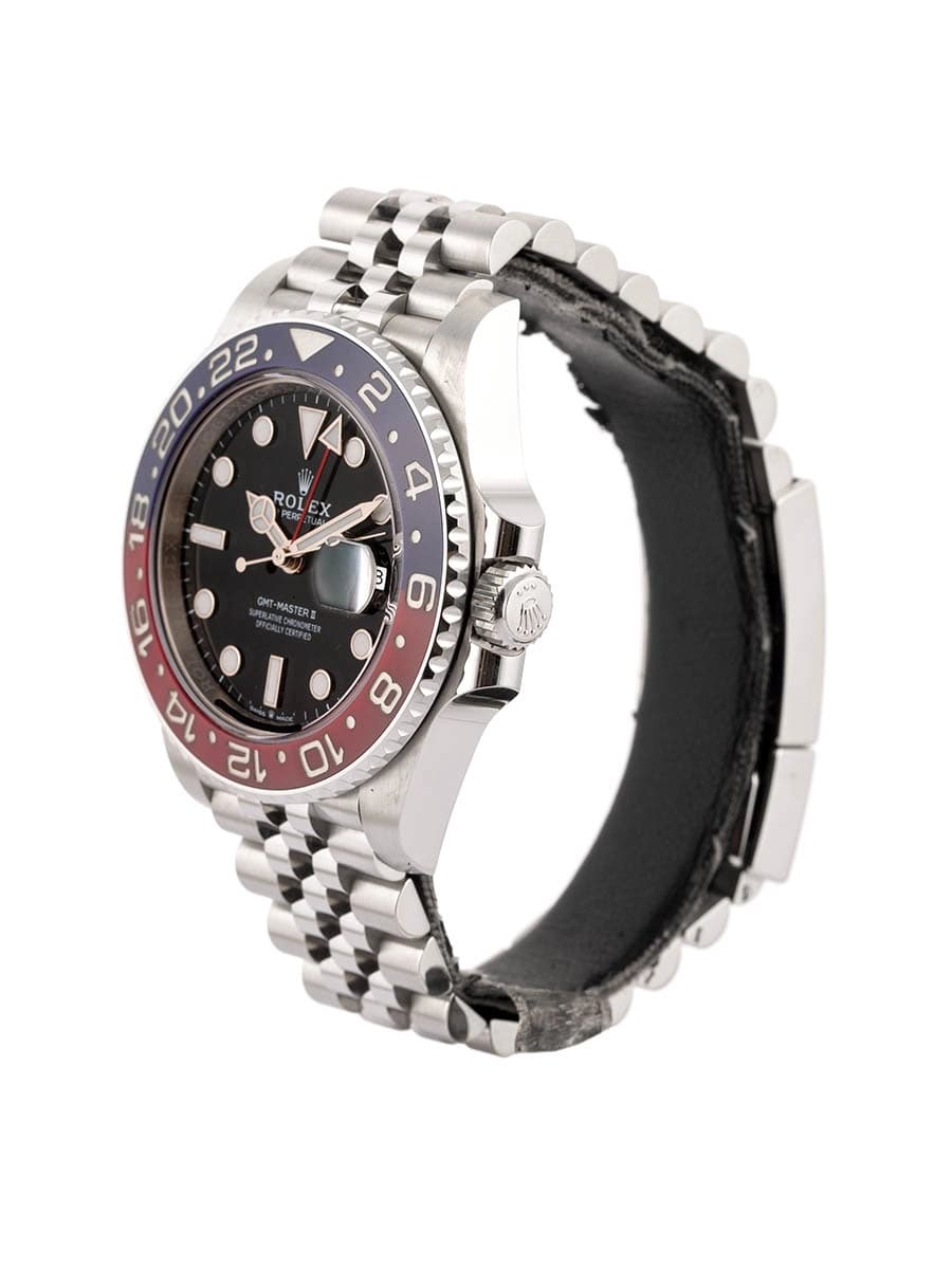 ROLEX GMT-MASTER II PEPSI JUBILE' 40MM IN ACCIAIO REF. 126710BLRO