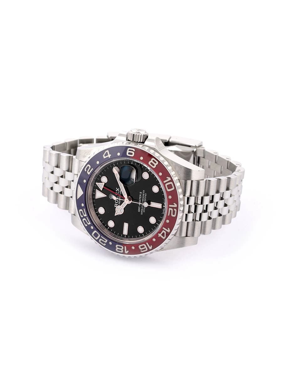ROLEX GMT-MASTER II PEPSI JUBILE' 40MM IN ACCIAIO REF. 126710BLRO