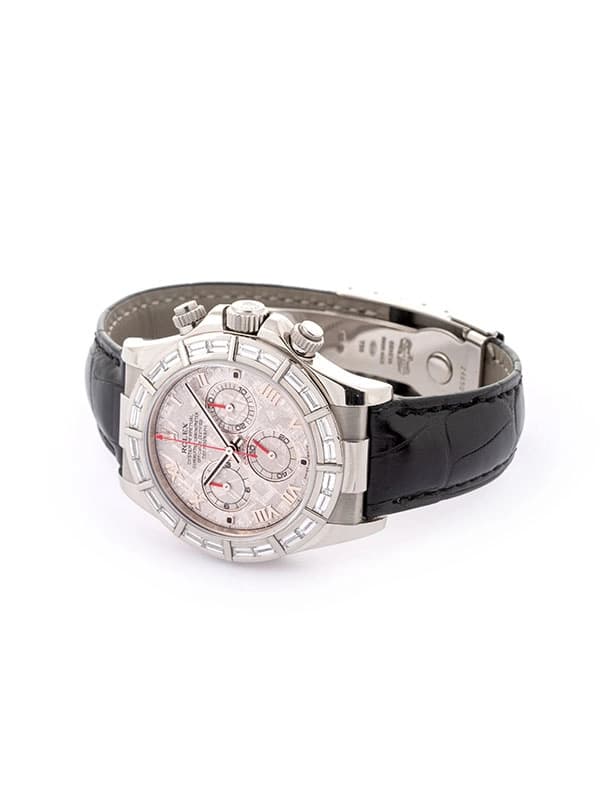 ROLEX DAYTONA 40MM IN ORO BIANCO 18KT E DIAMANTI METEORITE REF. 116589BR