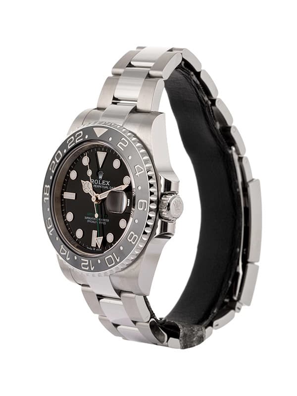 ROLEX GMT-MASTER II 40MM IN ACCIAIO REF. 126710GRNR