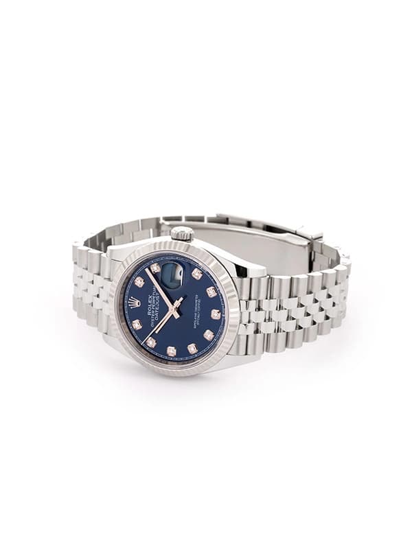 ROLEX DATEJUST 36MM IN ACCIAIO E DIAMANTI REF. 126234