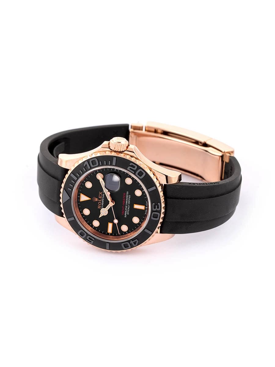 ROLEX YACHT-MASTER 40MM IN ORO ROSA 18KT E CAUCCIU' REF. 126655