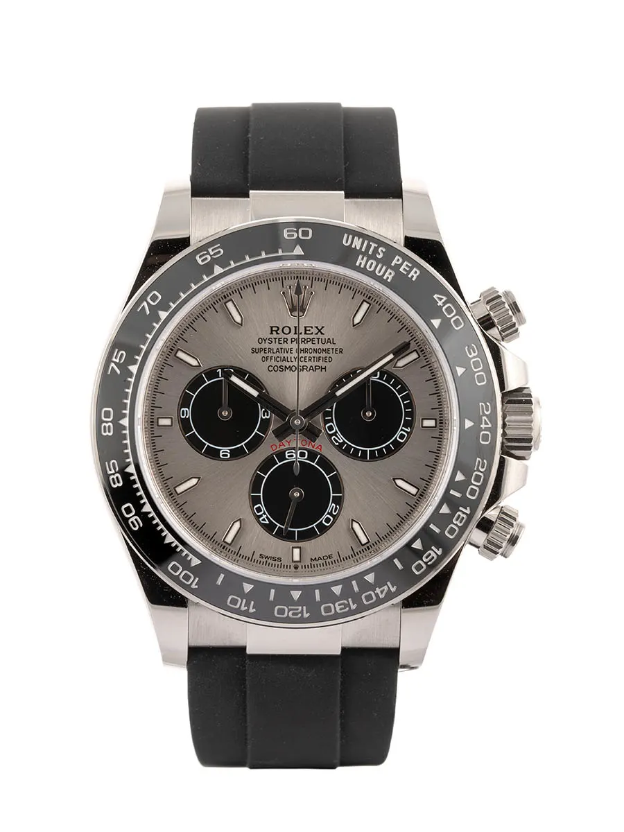 ROLEX DAYTONA COSMOGRAPH GHOST SILVER DIAL 40MM IN ORO BIANCO 18KT REF. 126519LN