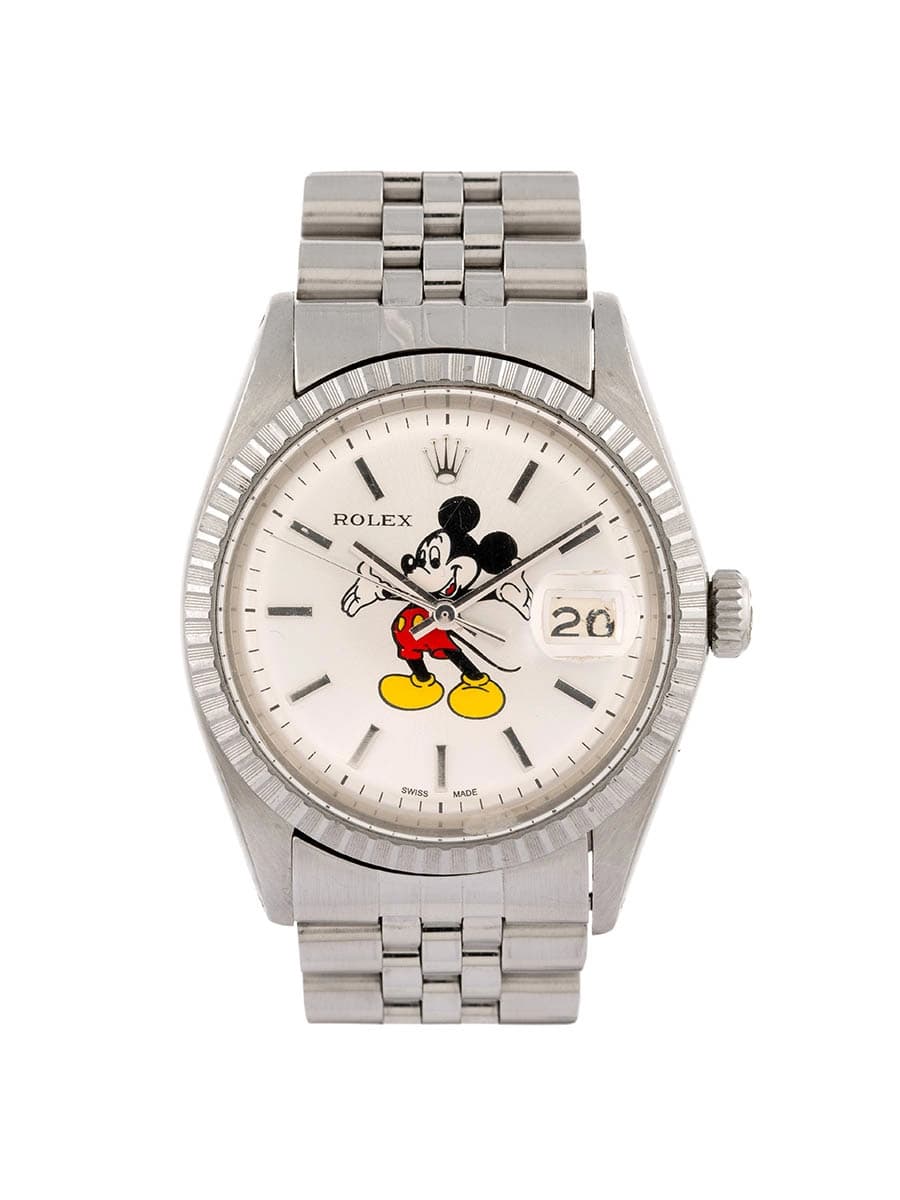 ROLEX DATEJUST MICKEY MOUSE 36MM IN ACCIAIO REF. 1603