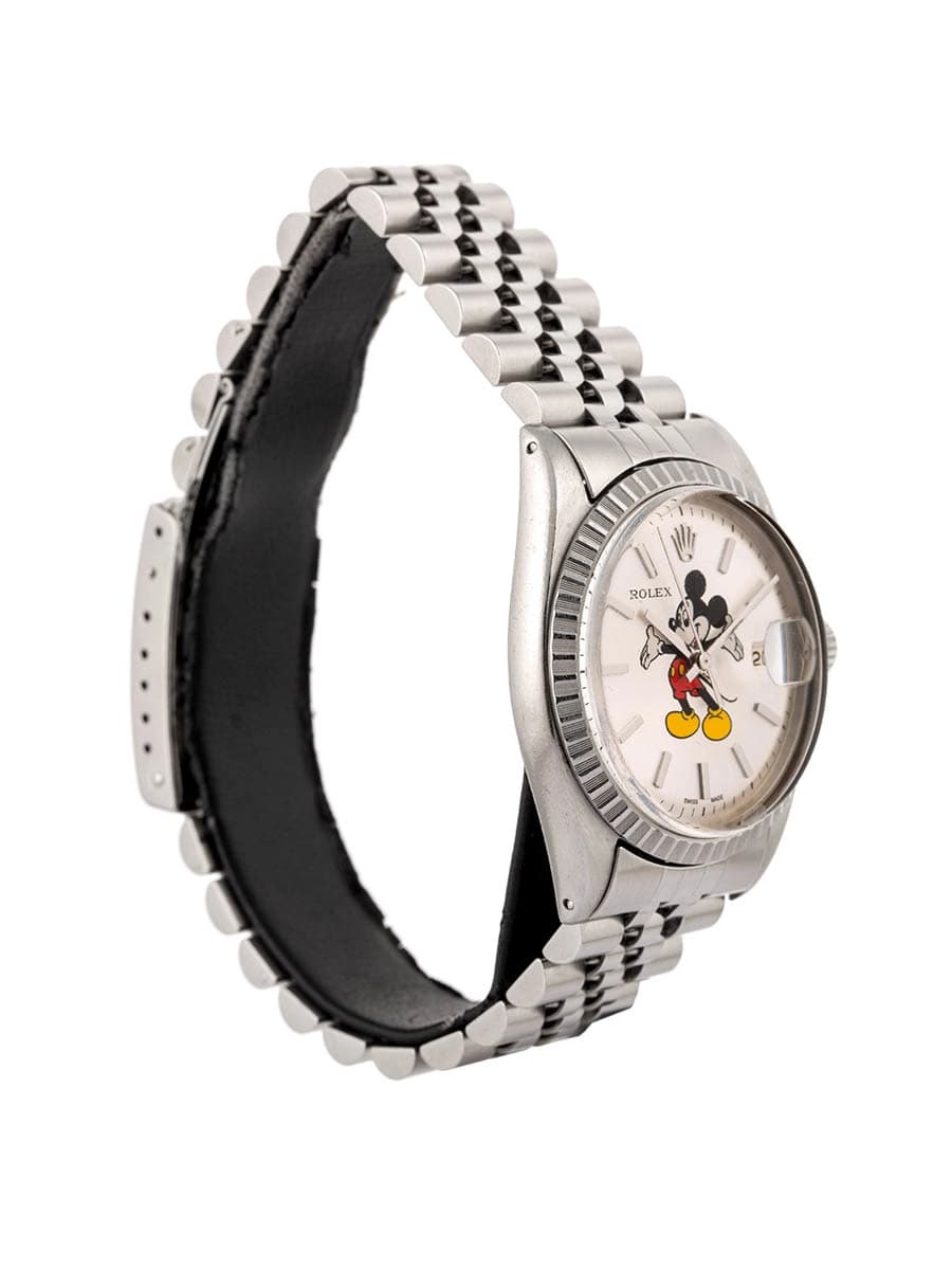 ROLEX DATEJUST MICKEY MOUSE 36MM IN ACCIAIO REF. 1603