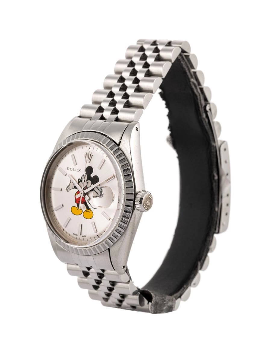 ROLEX DATEJUST MICKEY MOUSE 36MM IN ACCIAIO REF. 1603