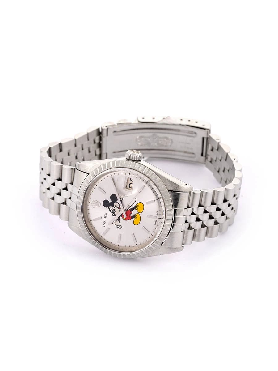 ROLEX DATEJUST MICKEY MOUSE 36MM IN ACCIAIO REF. 1603
