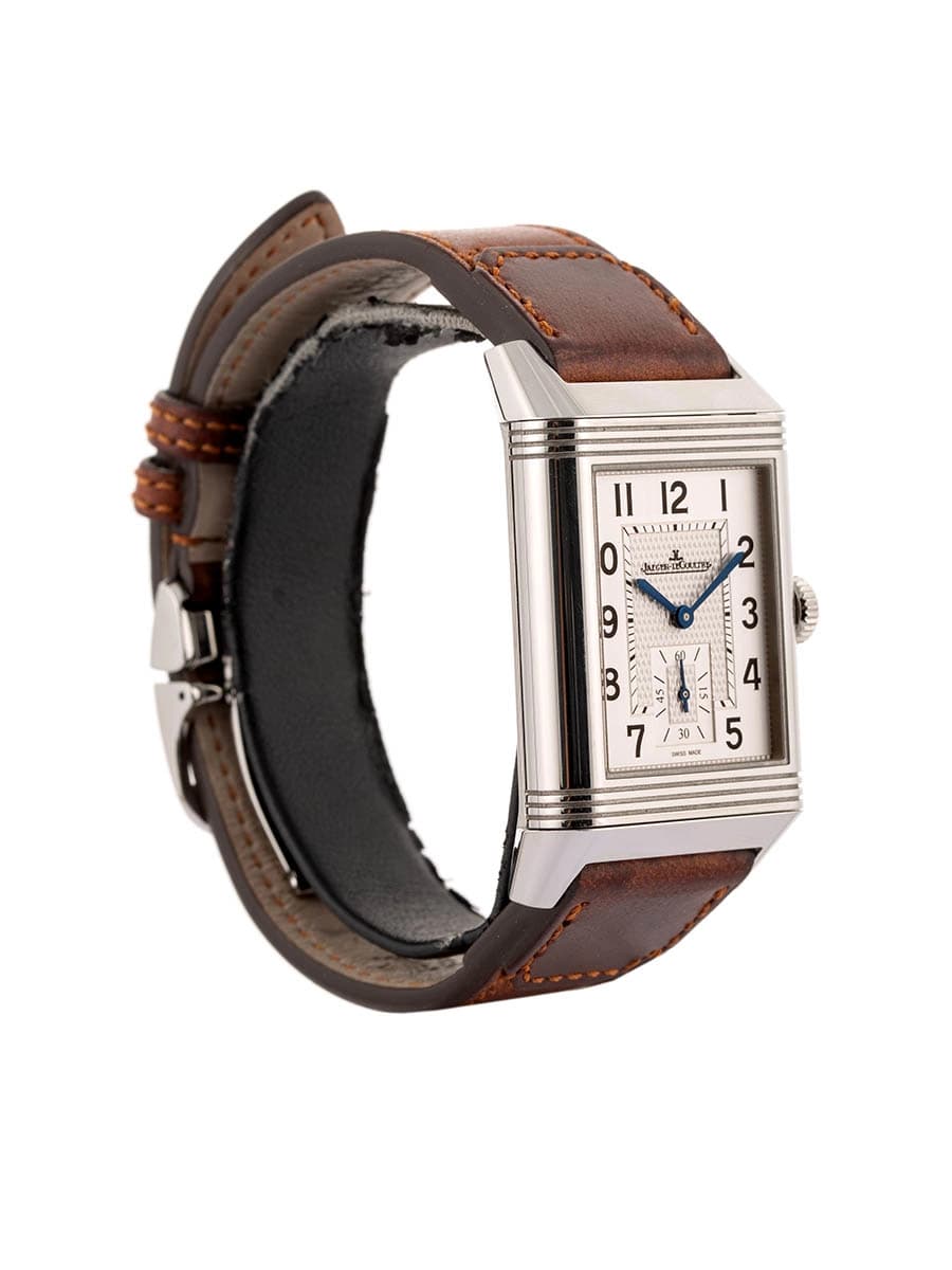 JAEGER-LECOULTRE REVERSO CLASSIC LARGE DUOFACE SMALL SECONDS IN ACCIAIO REF. Q3848422