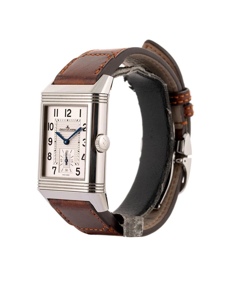 JAEGER-LECOULTRE REVERSO CLASSIC LARGE DUOFACE SMALL SECONDS IN ACCIAIO REF. Q3848422