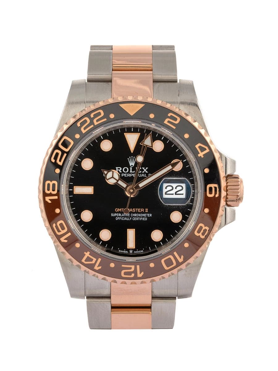 ROLEX GMT-MASTER II 40MM IN ACCIAIO E ORO ROSA 18KT REF. 126711CHNR