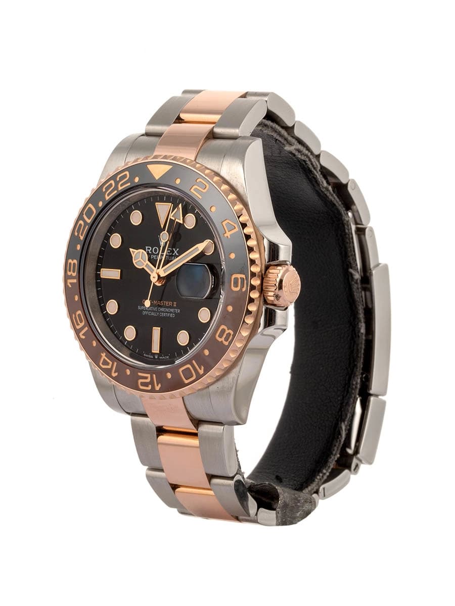 ROLEX GMT-MASTER II 40MM IN ACCIAIO E ORO ROSA 18KT REF. 126711CHNR