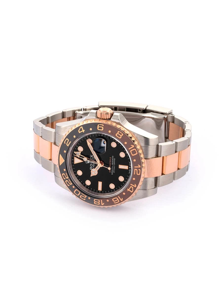 ROLEX GMT-MASTER II 40MM IN ACCIAIO E ORO ROSA 18KT REF. 126711CHNR