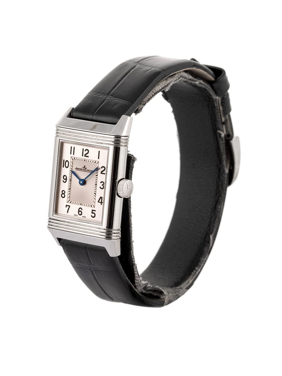 JAEGER LECOULTRE REVERSO MONOFACE IN ACCIAIO REF. 211.8.86