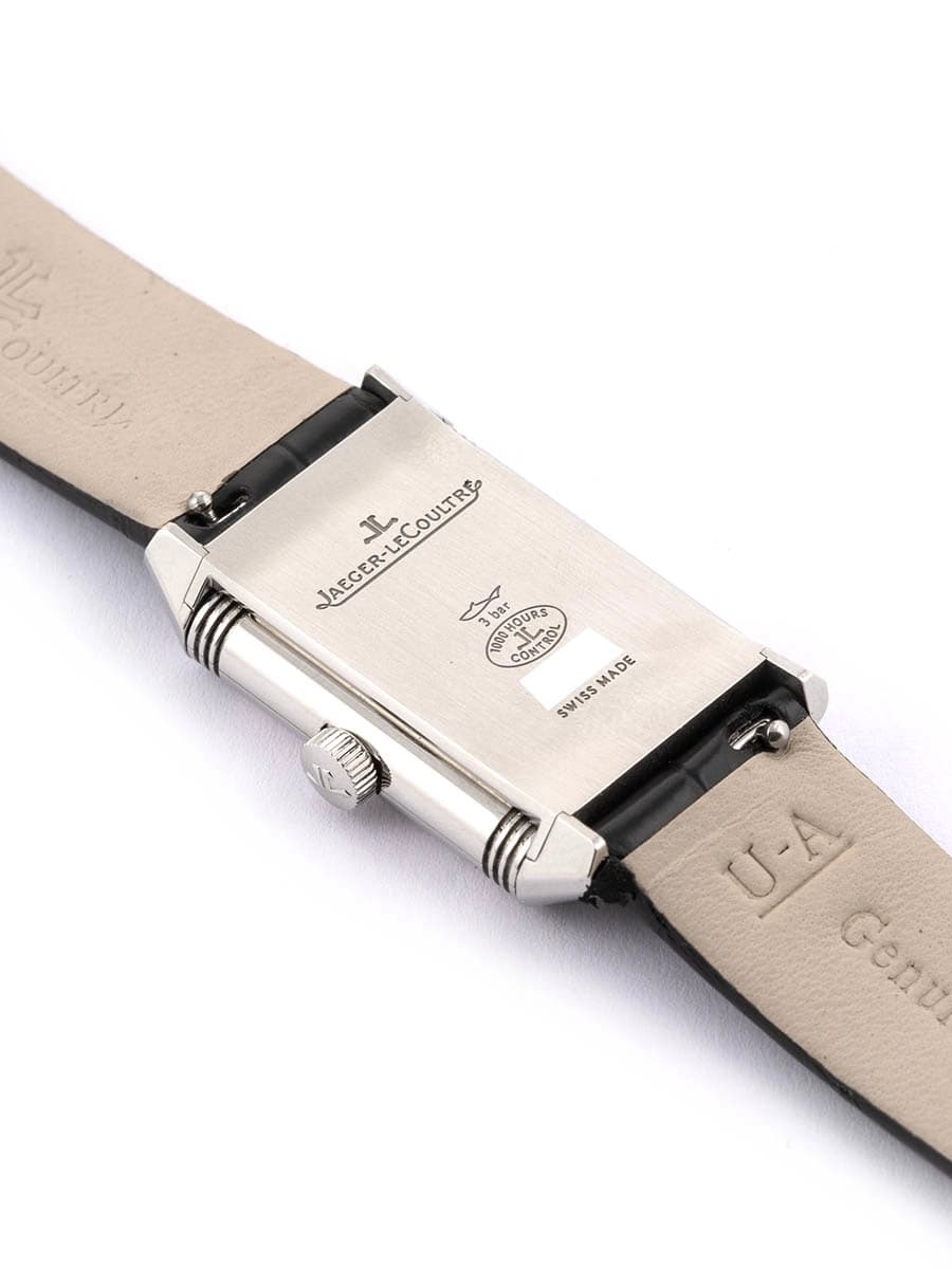 JAEGER LECOULTRE REVERSO MONOFACE IN ACCIAIO REF. 211.8.86