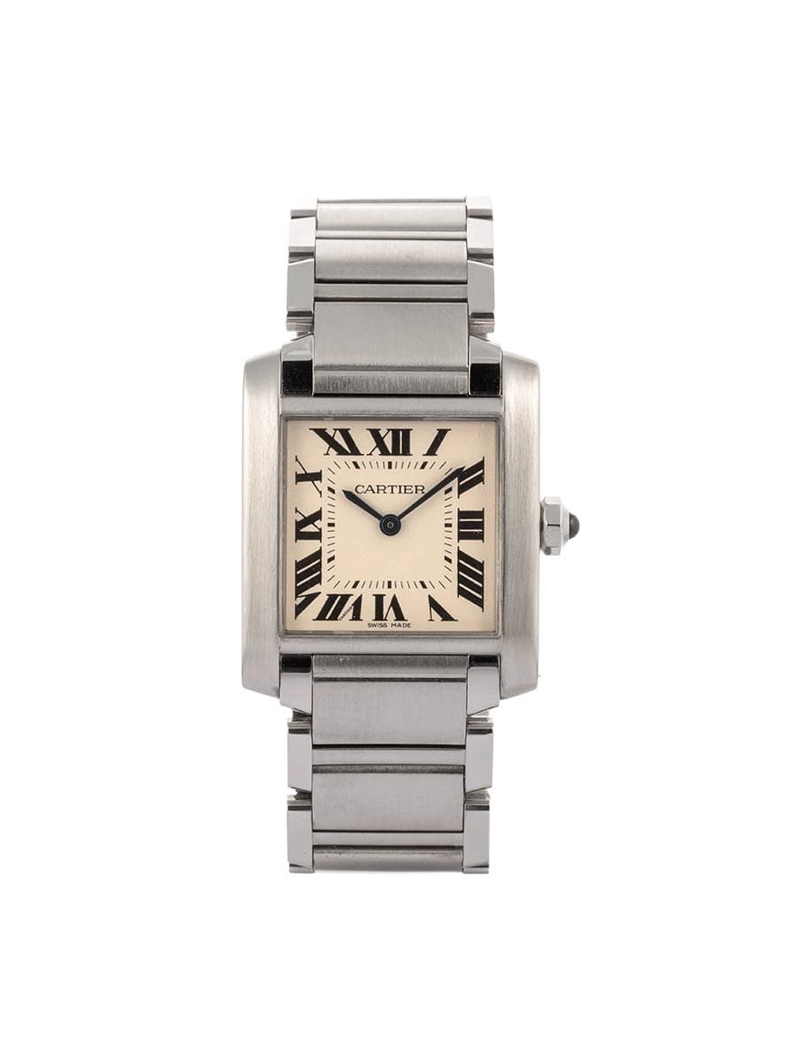 CARTIER TANK FRANCAISE IN ACCIAIO REF. 3751