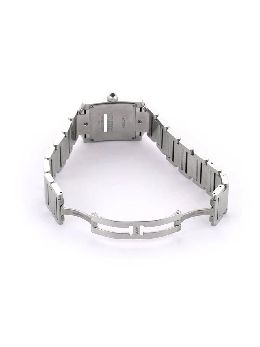 CARTIER TANK FRANCAISE IN ACCIAIO REF. 3751