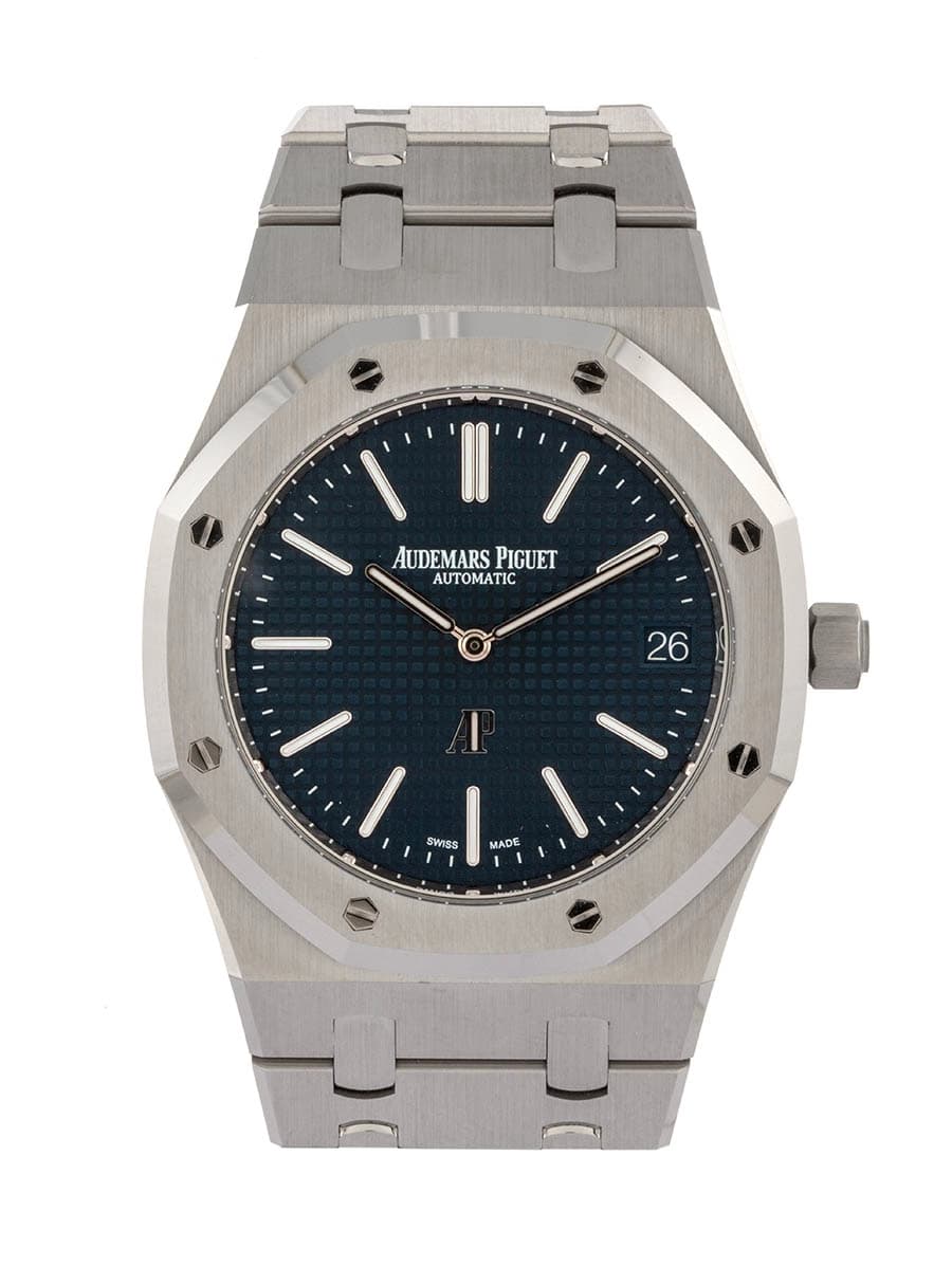 AUDEMARS PIGUET ROYAL OAK JUMBO EXTRA THIN 39MM IN ACCIAIO REF. 16202ST.OO.1240ST.02