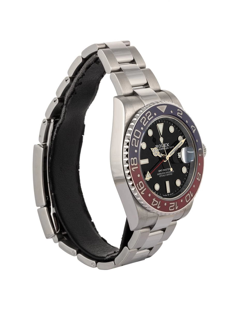 ROLEX GMT-MASTER II PEPSI OYSTER 40MM IN ACCIAIO REF. 126710BLRO