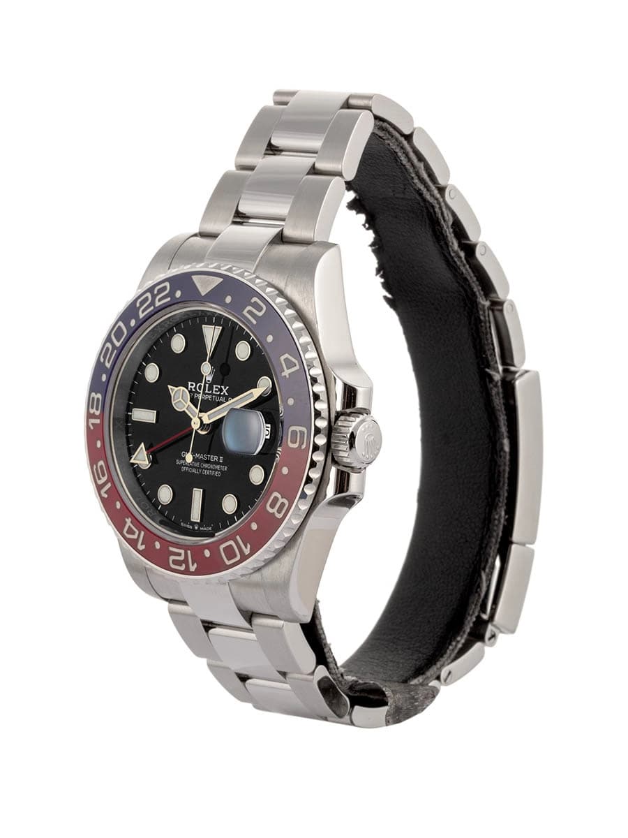 ROLEX GMT-MASTER II PEPSI OYSTER 40MM IN ACCIAIO REF. 126710BLRO