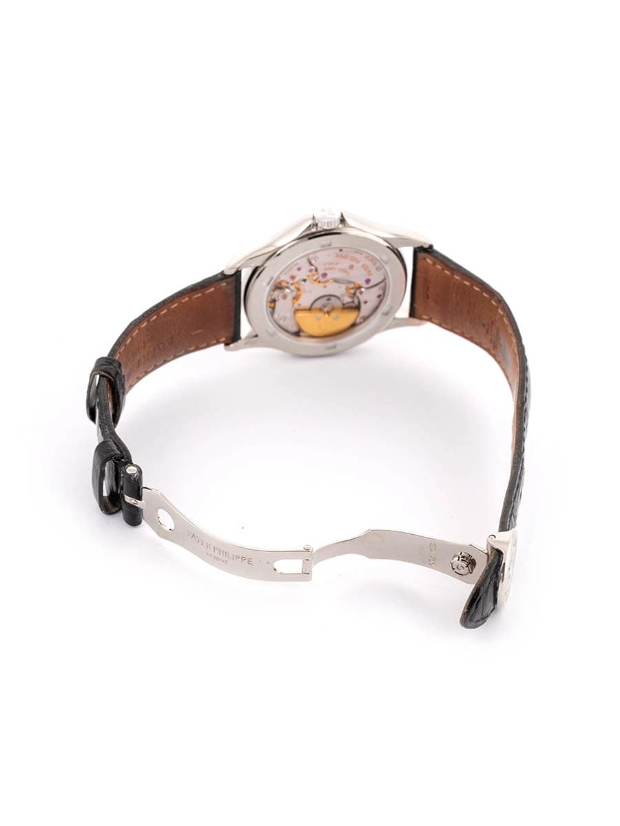 PATEK PHILIPPE WORLD TIME ORE DEL MONDO 37MM IN ORO BIANCO 18KT REF. 5110G-001
