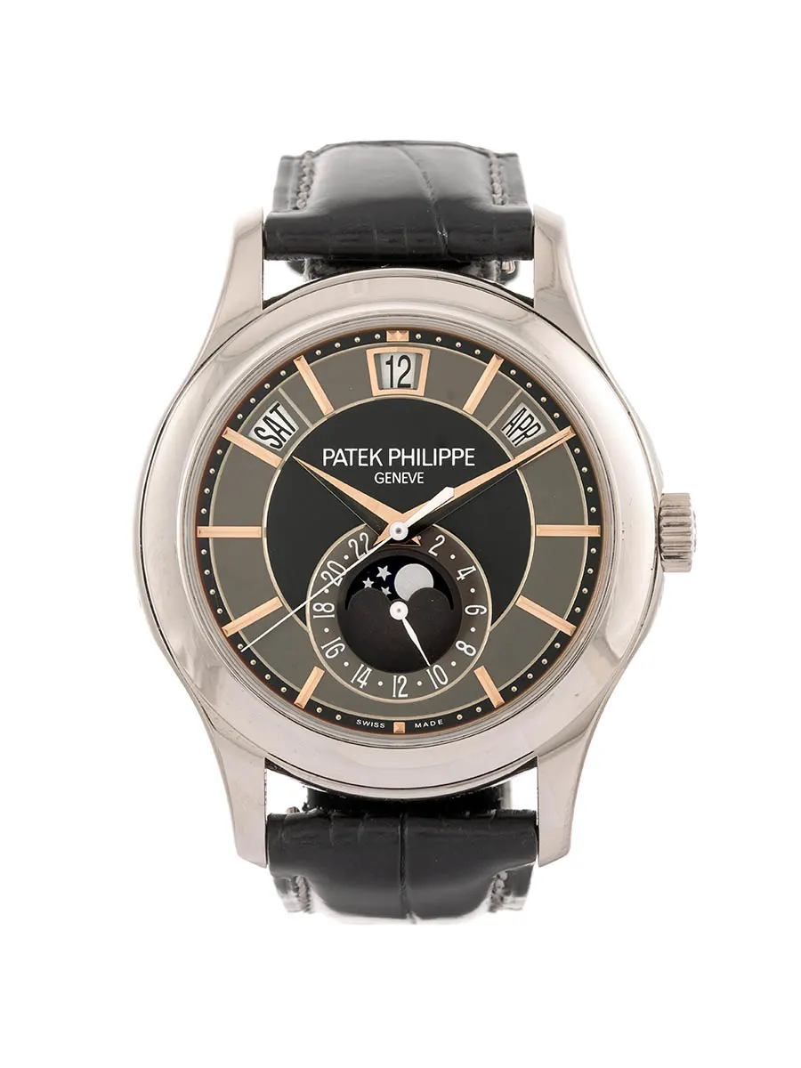 PATEK PHILIPPE ANNUAL CALENDAR 40MM IN ORO BIANCO 18KT REF. 5205G-010