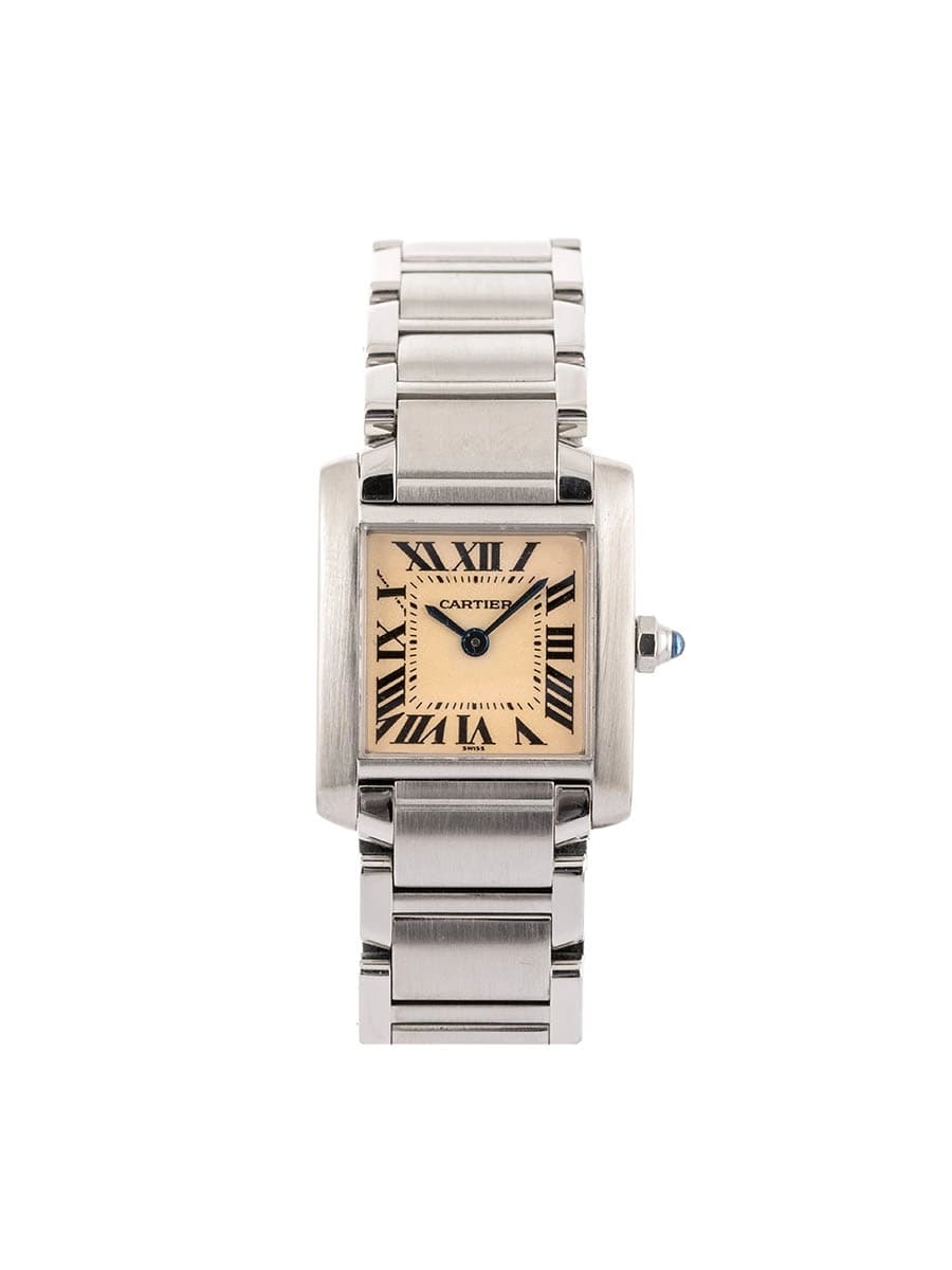 CARTIER TANK FRANCAISE LADY IN ACCIAIO REF. 2300