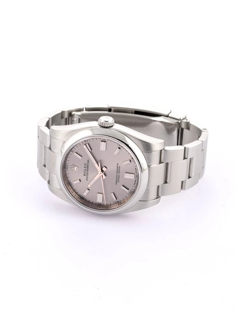 ROLEX OYSTER PERPETUAL CON SERVICE 36MM IN ACCIAIO REF. 116000
