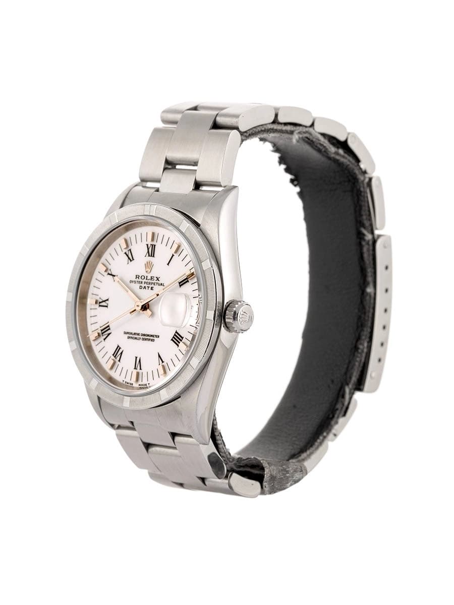 ROLEX DATE 34MM IN ACCIAIO REF. 15210