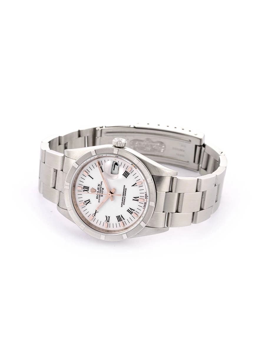 ROLEX DATE 34MM IN ACCIAIO REF. 15210