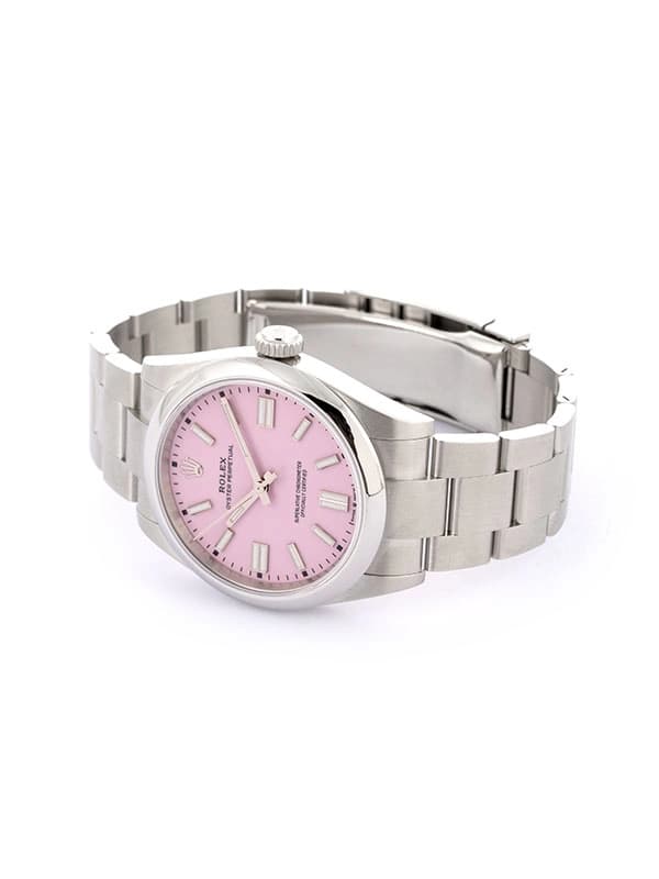 ROLEX OYSTER PERPETUAL PINK CANDY DIAL 41MM IN ACCIAIO REF. 134300