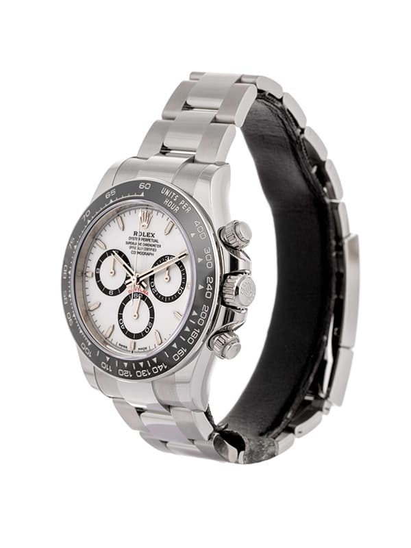 ROLEX DAYTONA COSMOGRAPH BIANCO PANDA 40MM IN ACCIAIO REF. 126500LN