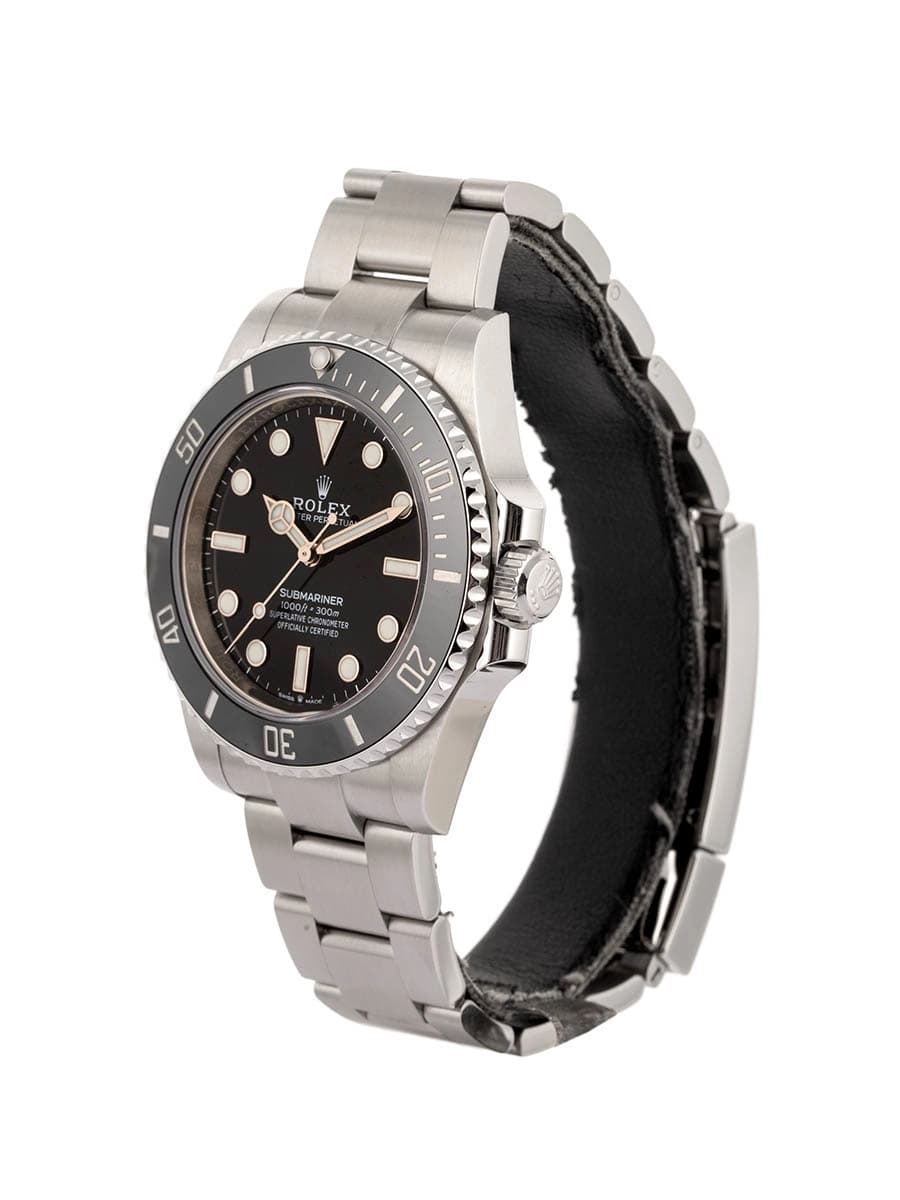 ROLEX SUBMARINER NO DATA 41MM IN ACCIAIO REF. 124060