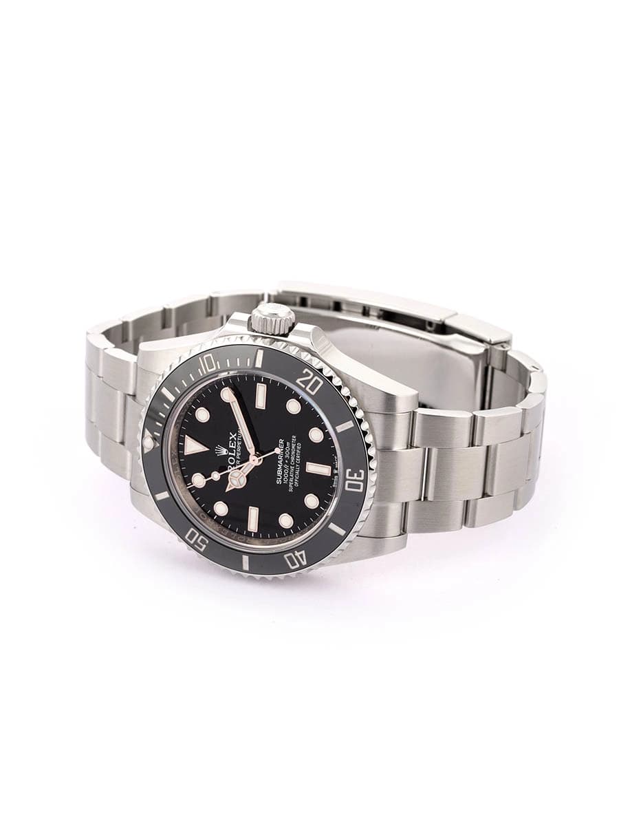 ROLEX SUBMARINER NO DATA 41MM IN ACCIAIO REF. 124060
