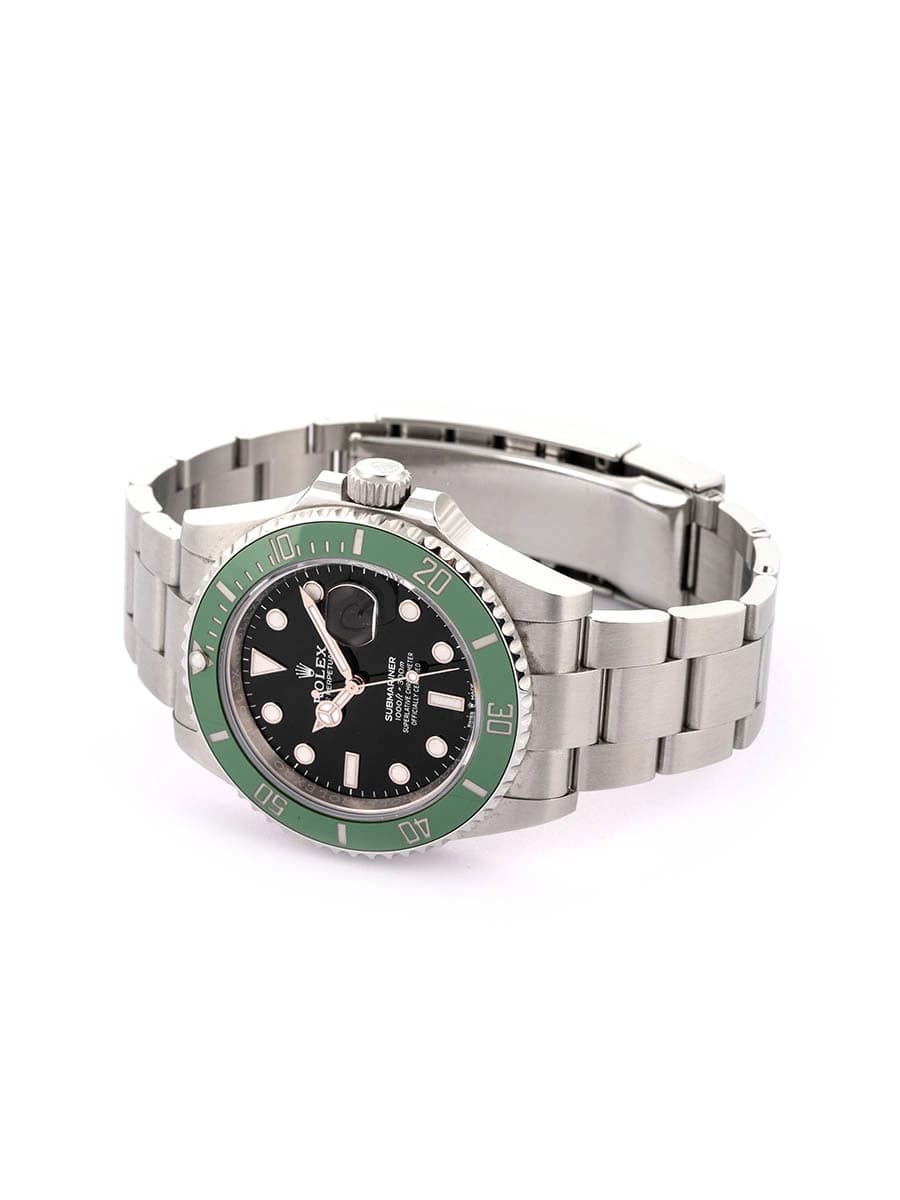 ROLEX SUBMARINER DATE GHIERA VERDE STARBUCKS 41MM IN ACCIAIO REF. 126610LV
