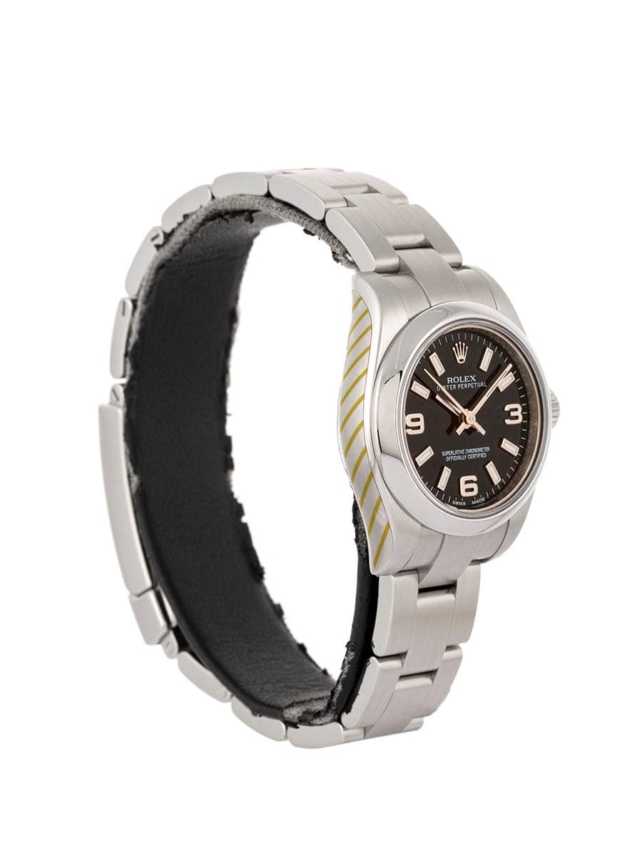 ROLEX OYSTER PERPETUAL LADY 26MM IN ACCIAIO REF. 176200