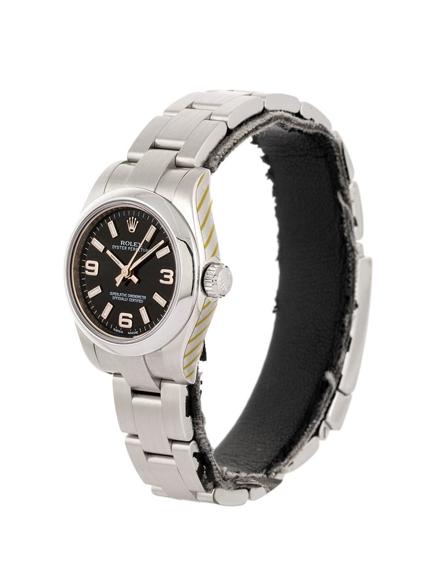 ROLEX OYSTER PERPETUAL LADY 26MM IN ACCIAIO REF. 176200