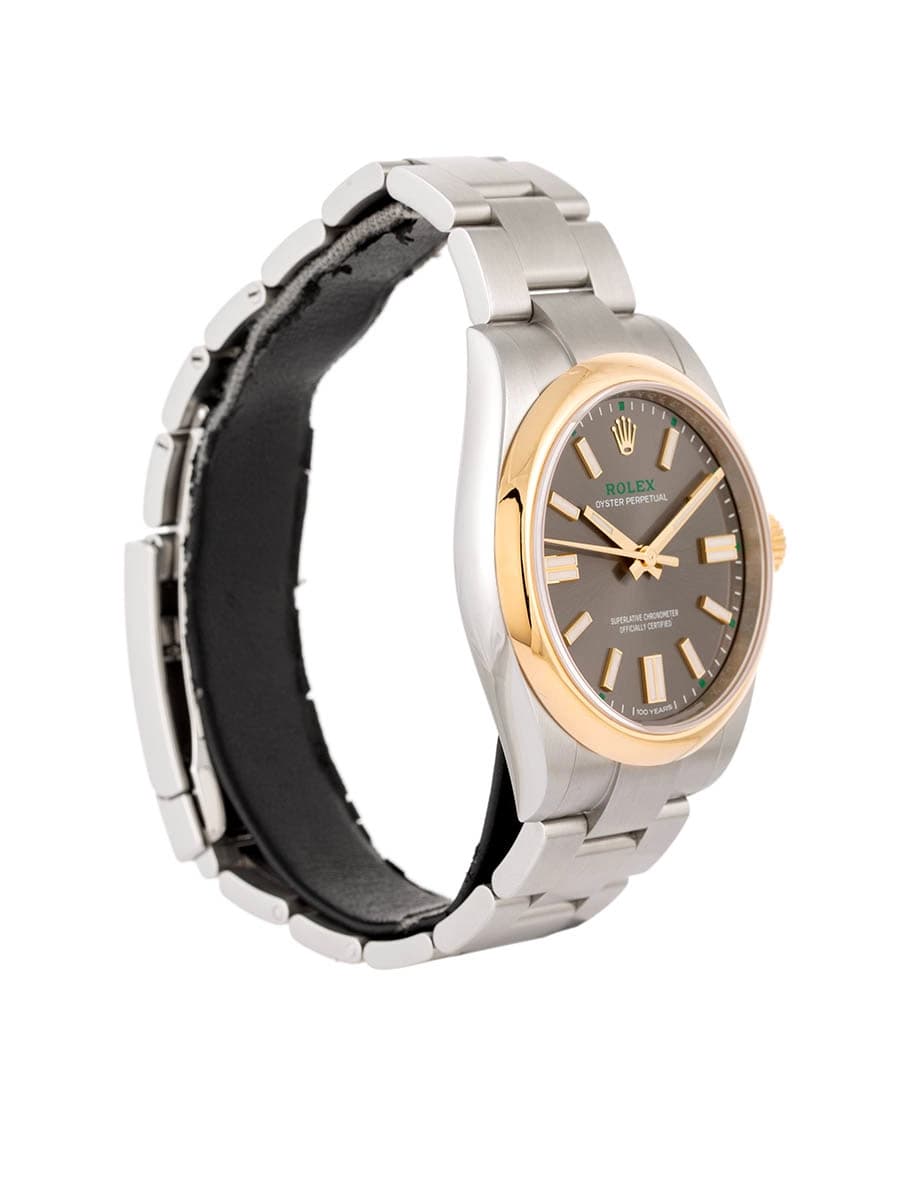 ROLEX OYSTER PERPETUAL 100TH ANNIVERSARY 41MM IN ACCIAIO E ORO GIALLO 18KT REF. 134303