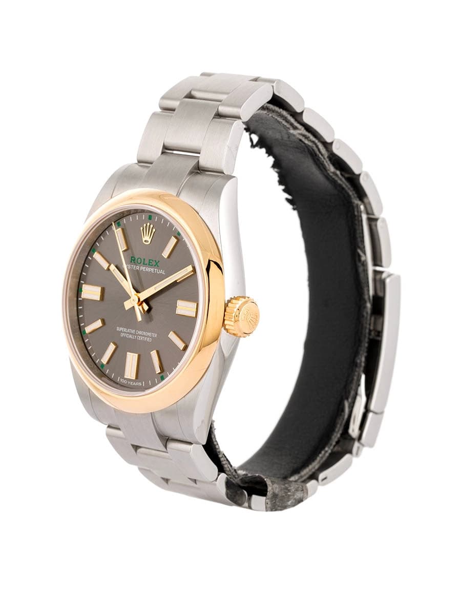 ROLEX OYSTER PERPETUAL 100TH ANNIVERSARY 41MM IN ACCIAIO E ORO GIALLO 18KT REF. 134303