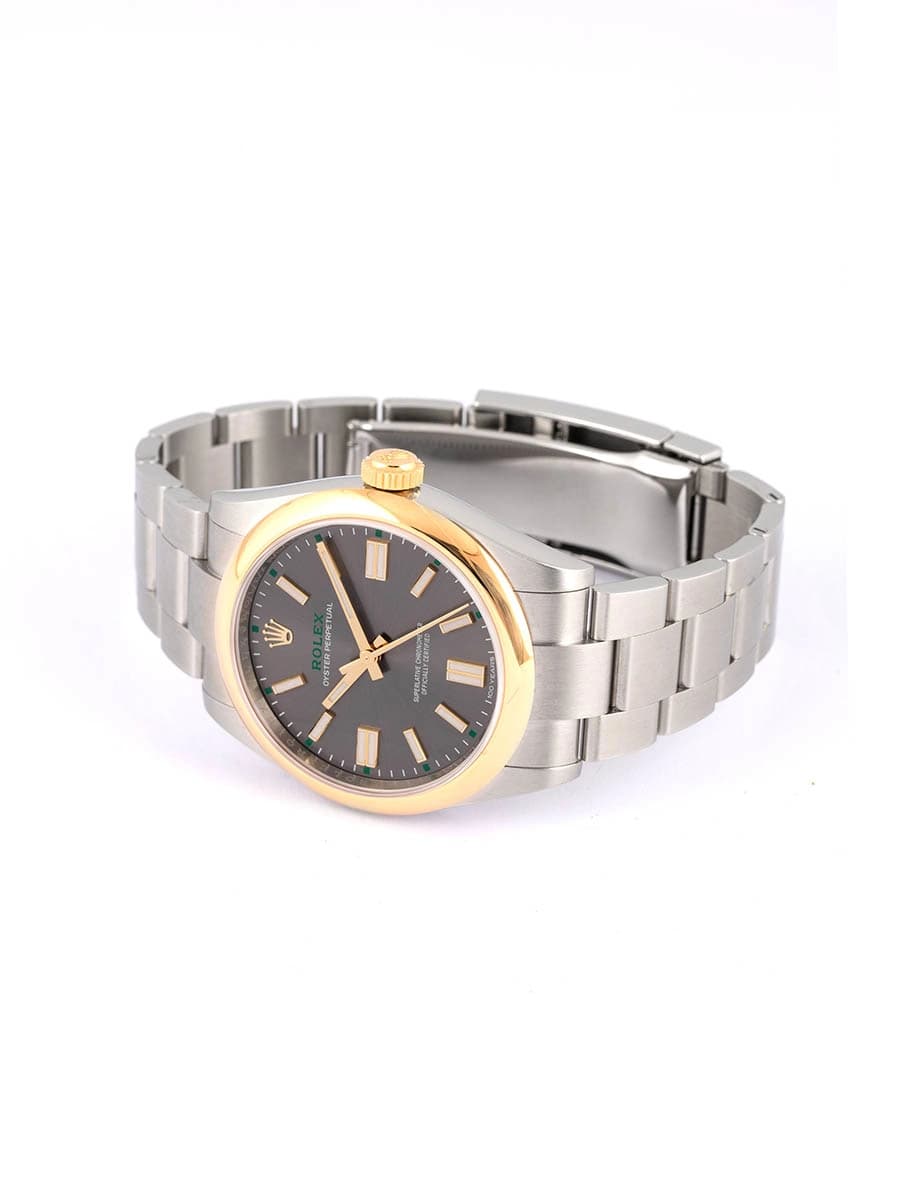 ROLEX OYSTER PERPETUAL 100TH ANNIVERSARY 41MM IN ACCIAIO E ORO GIALLO 18KT REF. 134303