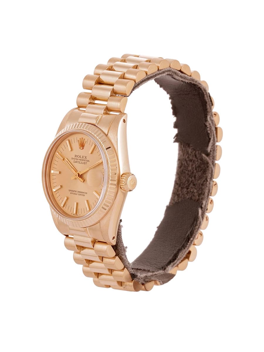 ROLEX DATEJUST 31MM IN ORO GIALLO 18KT REF. 6827