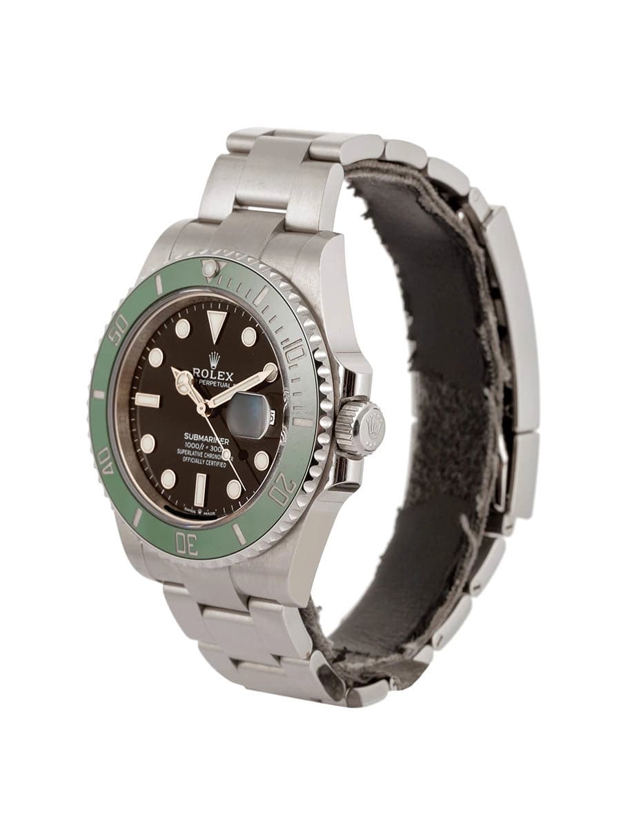 ROLEX SUBMARINER DATE GHIERA VERDE STARBUCKS 41MM IN ACCIAIO REF. 126610LV