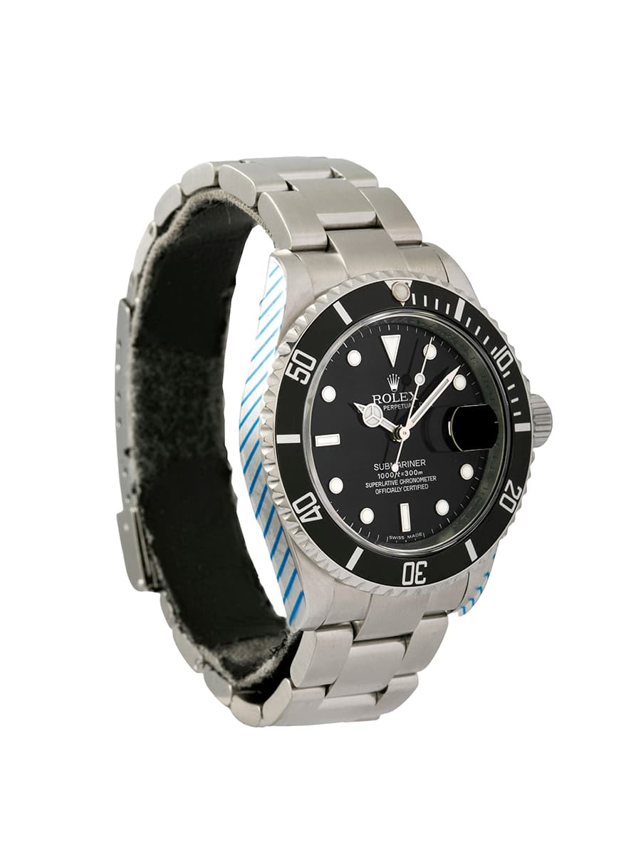 ROLEX SUBMARINER DATE 40MM IN ACCIAIO REF. 16610