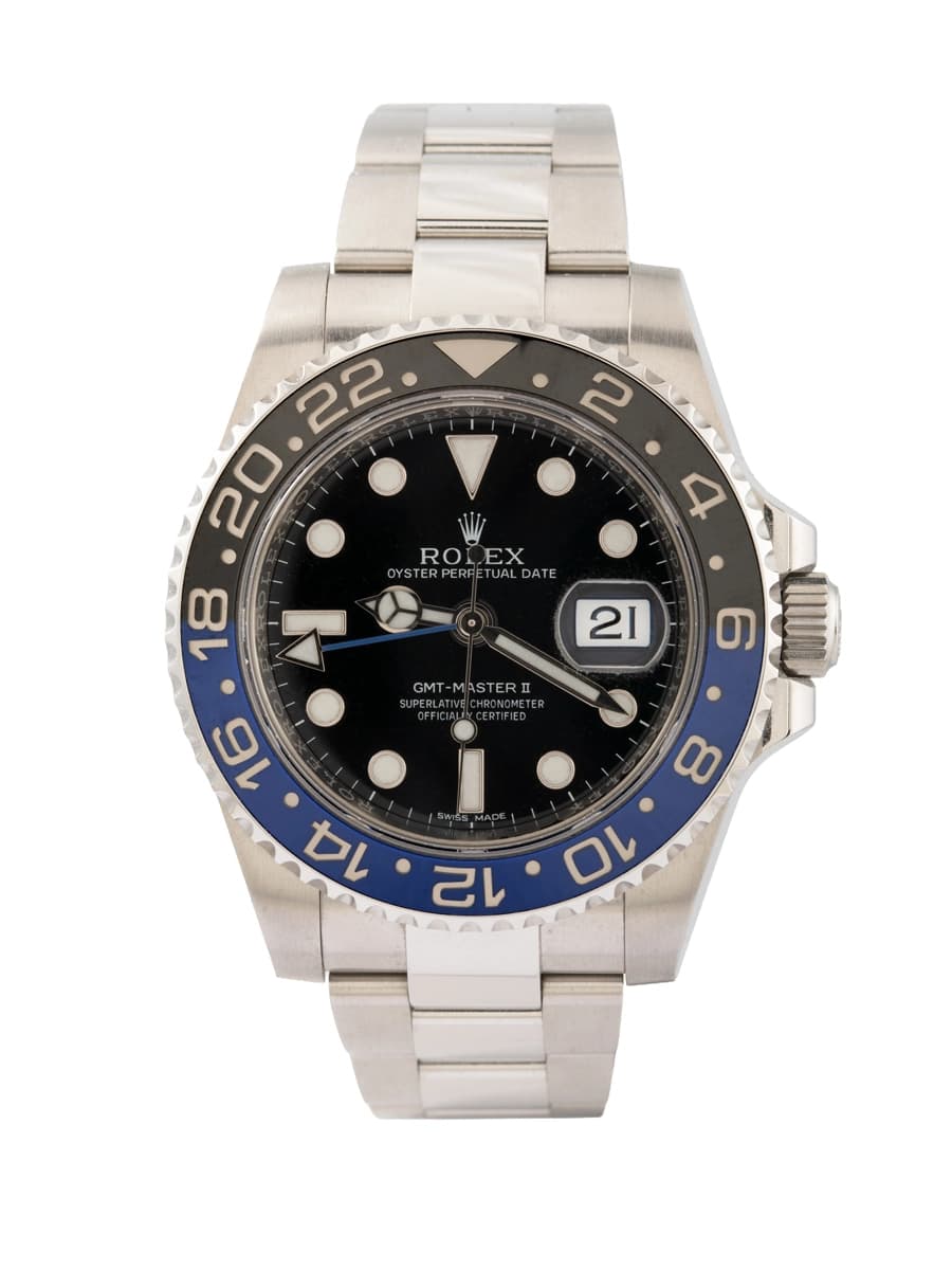 ROLEX GMT-MASTER II BATMAN 40MM IN ACCIAIO REF. 116710BLNR